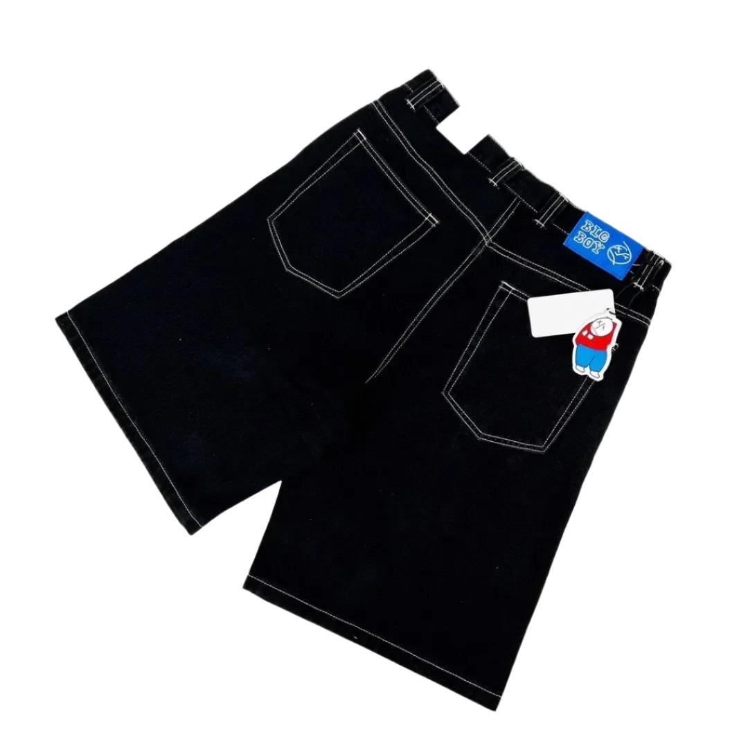 BLACK BIG BOY JORTS