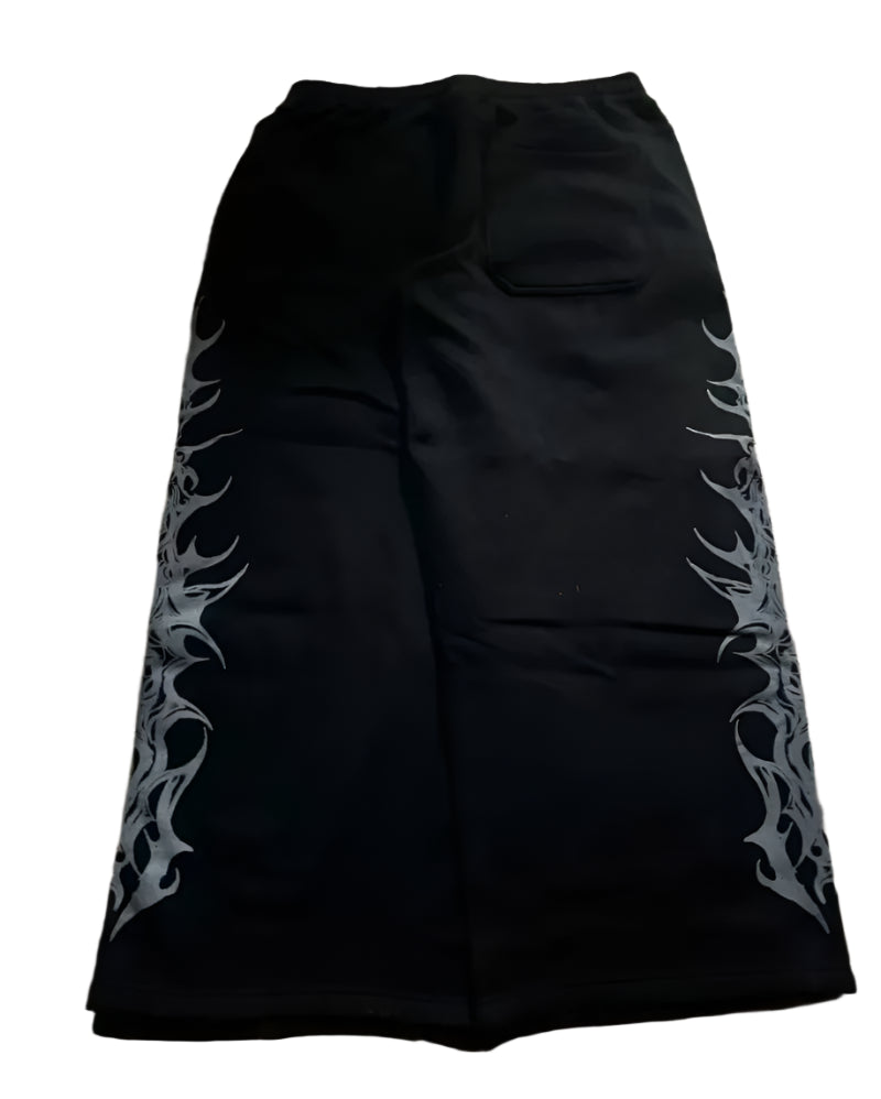 BLACK COTTON PANTS