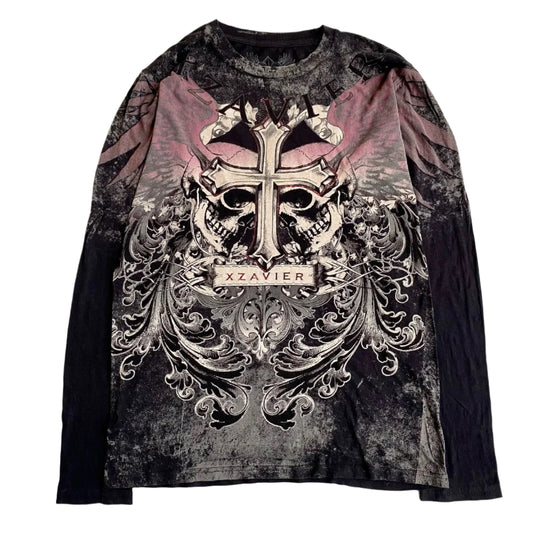 AFFLICTION LONG SLEEVE TEE