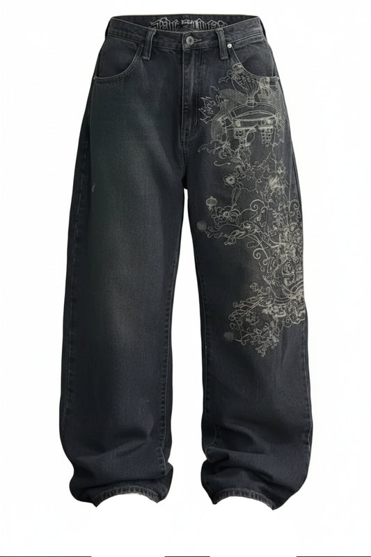 PATTERN JEANS