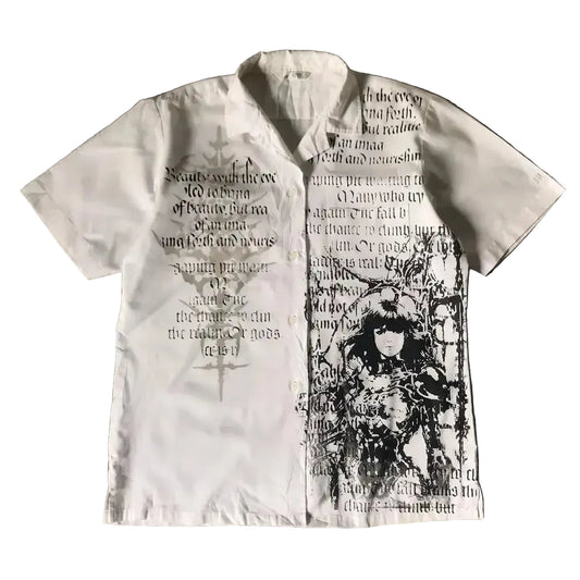 ANIME COLLARED TEE