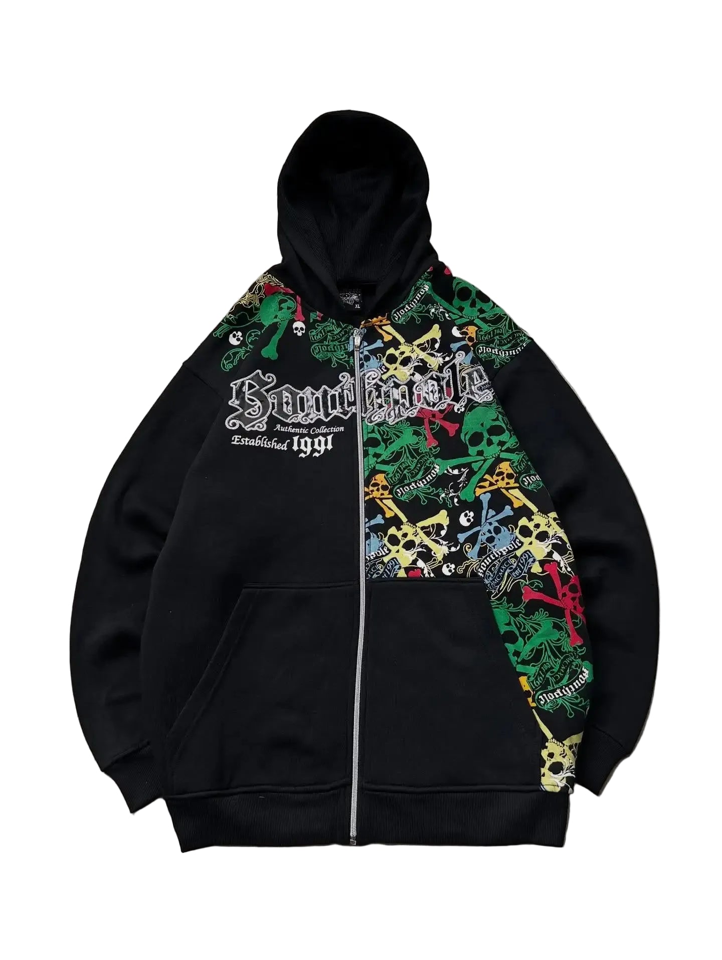 SOUTHPOLE COLORED SKULL ZIP UP