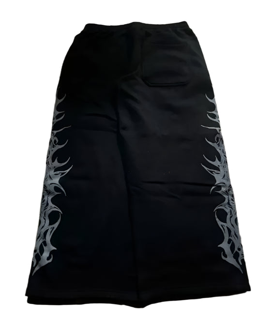 BLACK COTTON PANTS