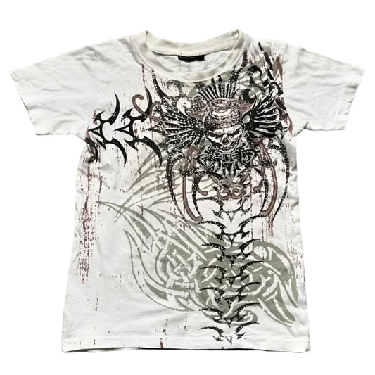 TRIBAL SKULL TEE