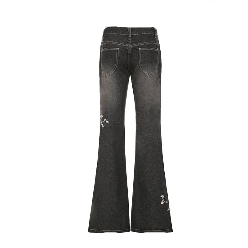 FLORAL JEANS