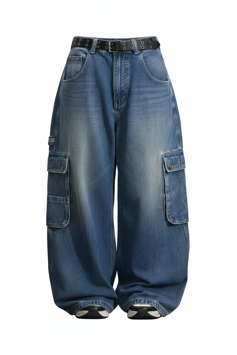 BLUE CARGO JEANS
