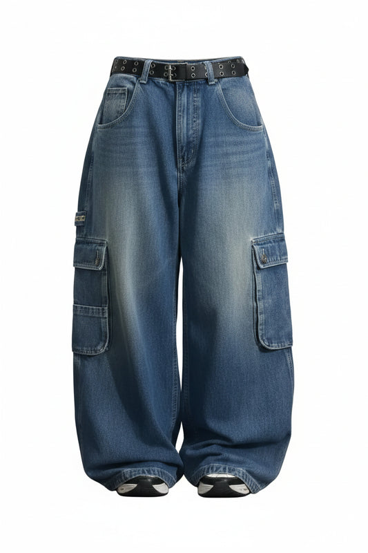 BLUE CARGO JEANS