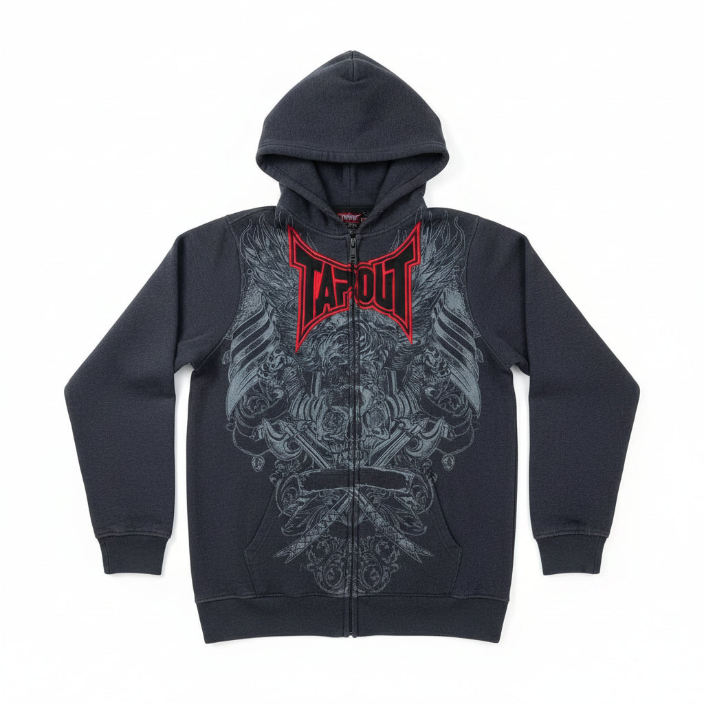 BLUE TAPOUT ZIP UP