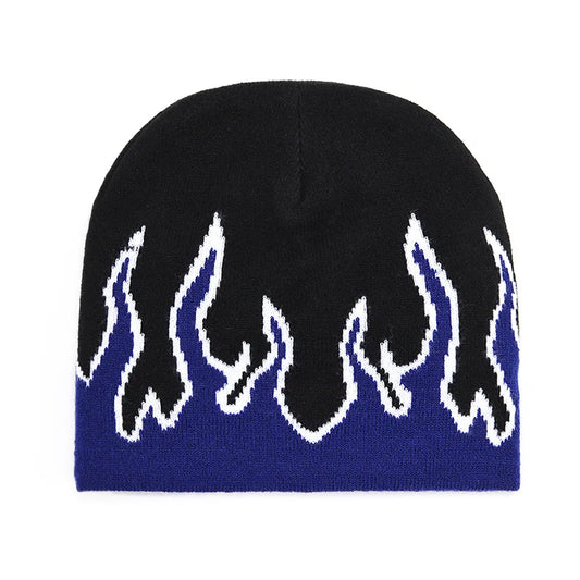 BLUE FIRE BEANIE