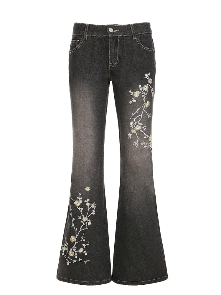 FLORAL JEANS