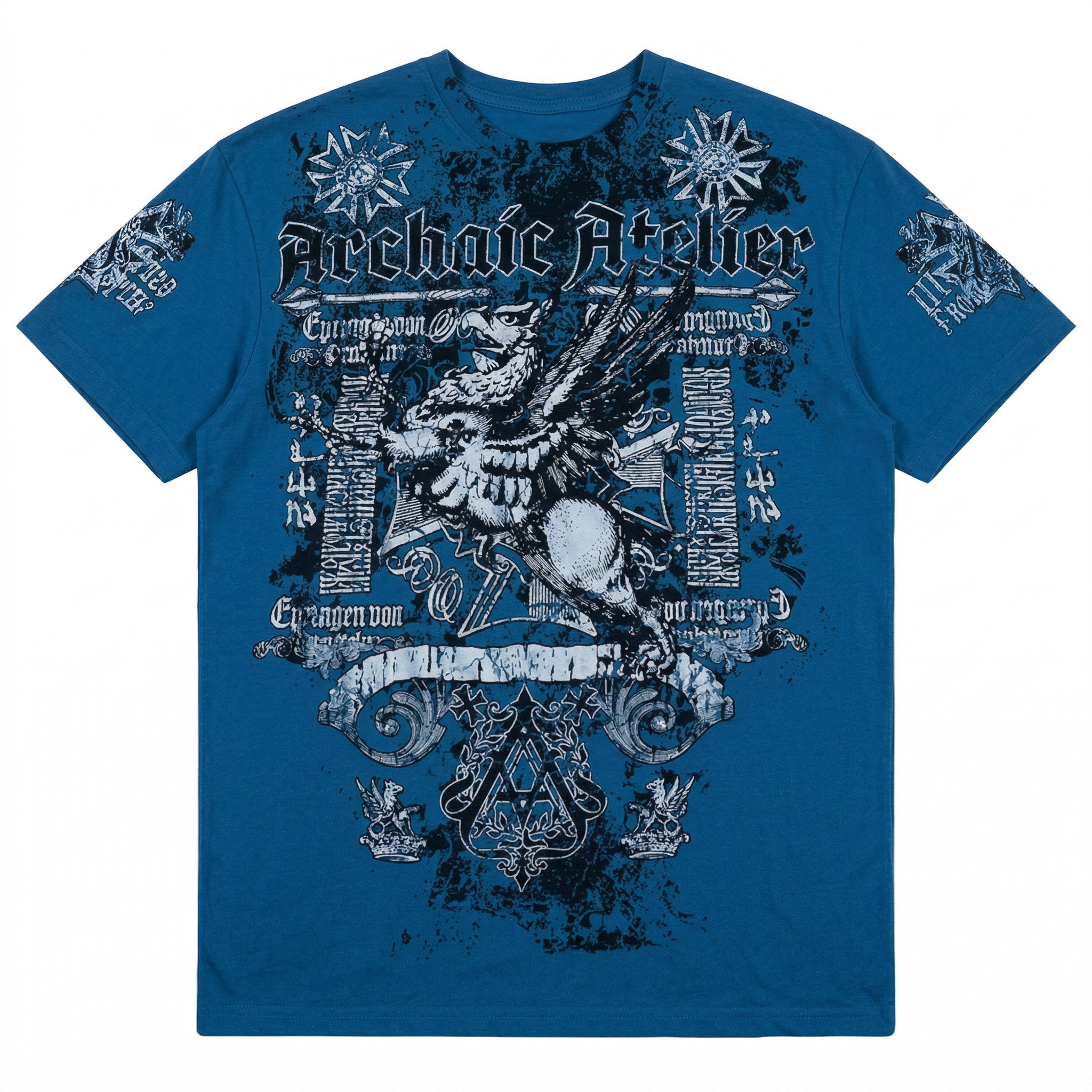 BLUE ARCHAIC TEE