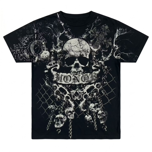 BLACK HONOR TEE