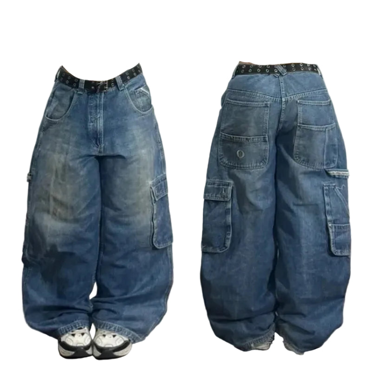 BLUE CARGO JEANS